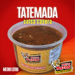 SALSA 1/2 LITRO TATEMADA.