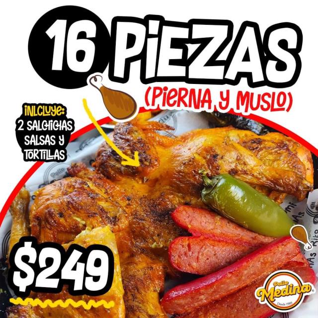 Pollos Medina - Pablo Livas - Menú Pollos Medina - Pablo Livas - Menú