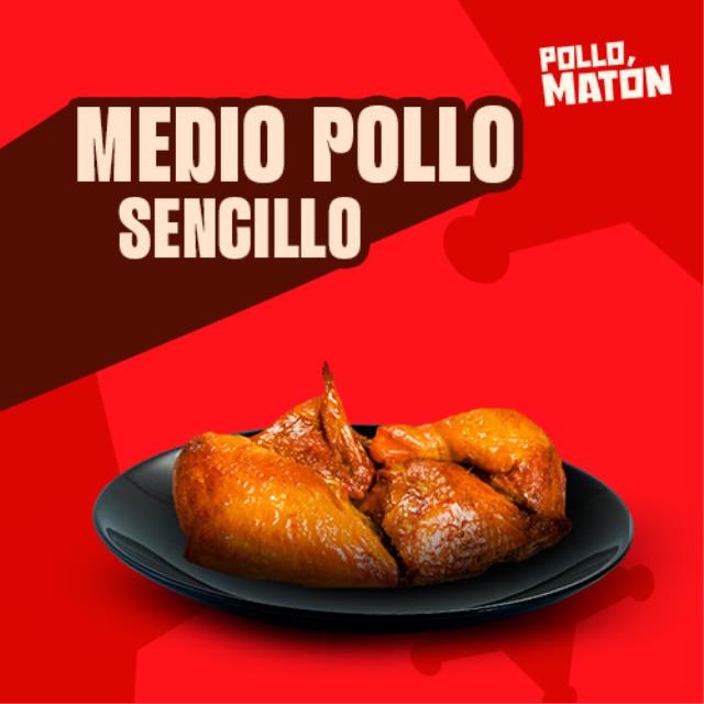 MEDIO POLLO SENCILLO