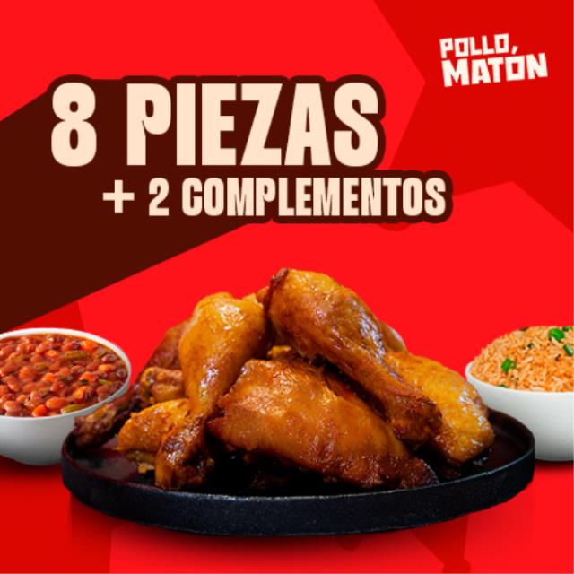 8 Piezas + 2 Complementos