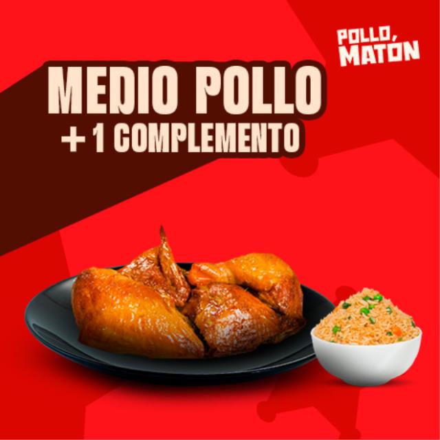 Medio Pollo + 1 Complemento