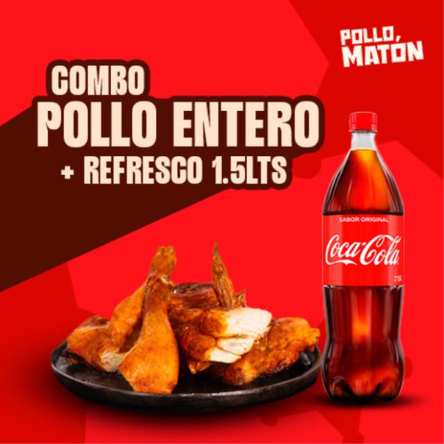 COMBO POLLO ENTERO+REF