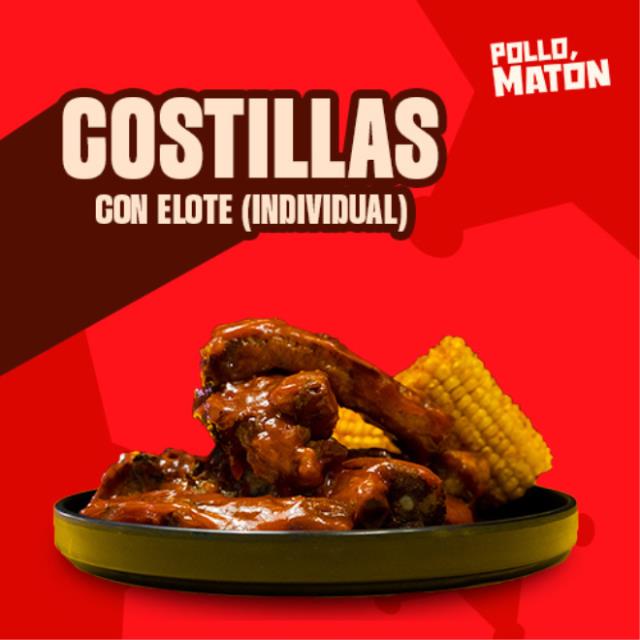 COSTILLAS CON ELOTE
